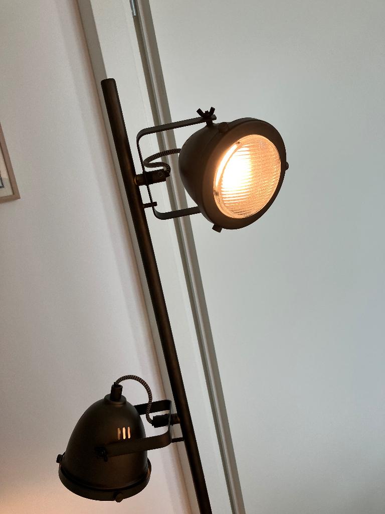 Staande lamp, Ophalen, Zo goed als nieuw, Metaal, 150 tot 200 cm