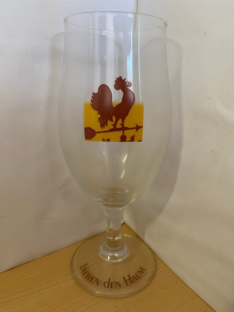 Bieren Den Haene bierglas 33cl, Ophalen of Verzenden, Zo goed als nieuw, Flesje(s), Overige merken