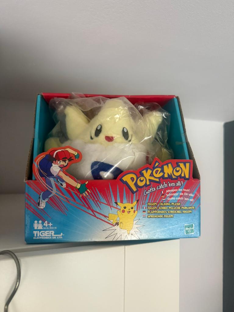 Vintage Pokémon Togepi Talking Plush - Sealed, Ophalen, Nieuw, Overige typen