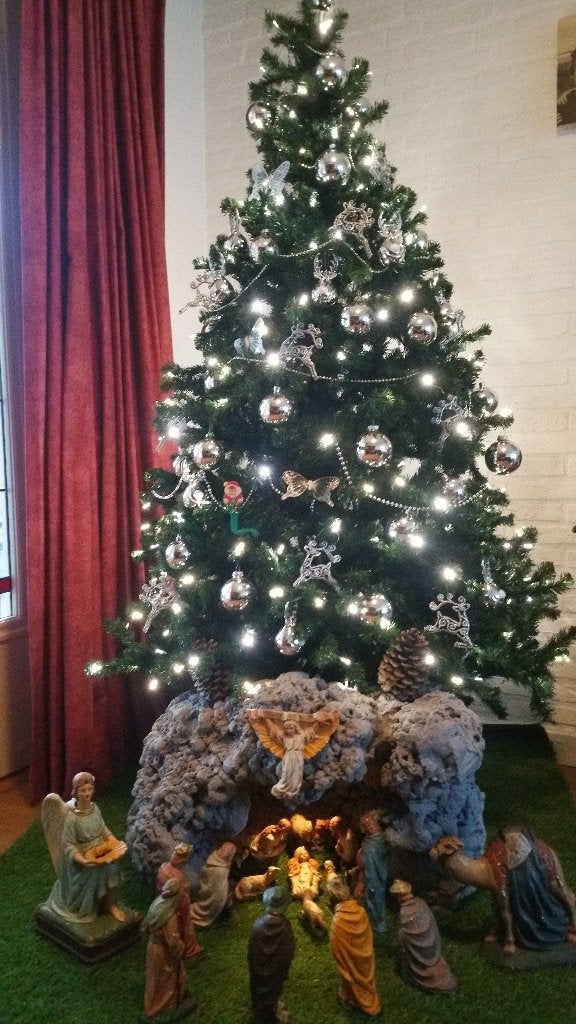 kunstkerstboom, Diversen, Kerst, Ophalen, Gebruikt