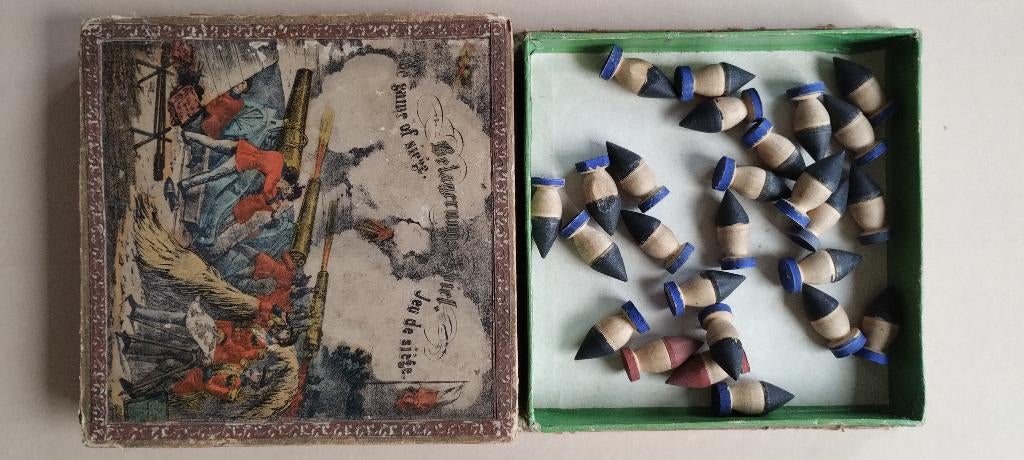 antiek belagerungs spiel compleet, Ophalen of Verzenden