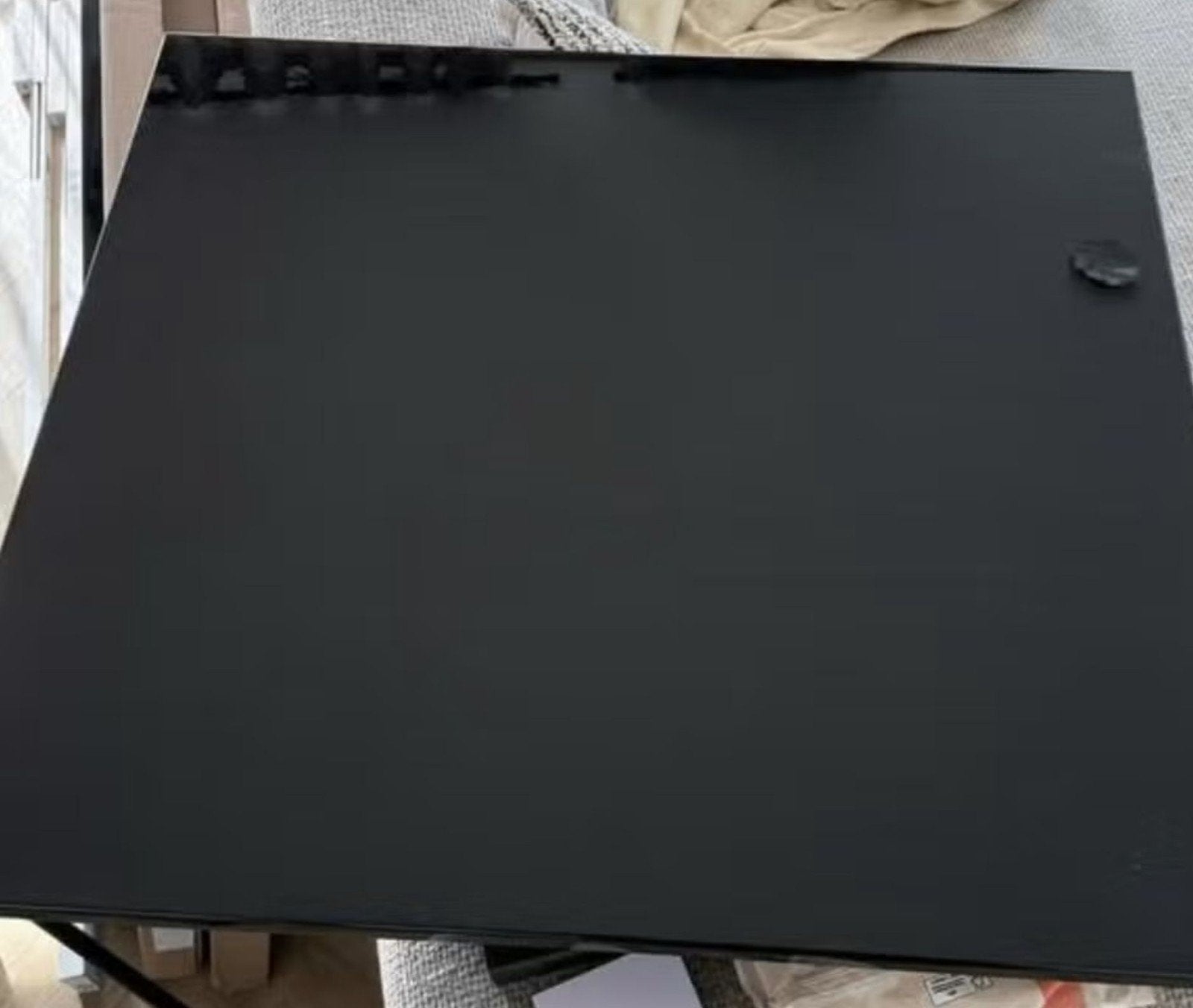 Gratis IKEA Besta frontjes zwart hoogglans (2 stuks), Ophalen, Gebruikt
