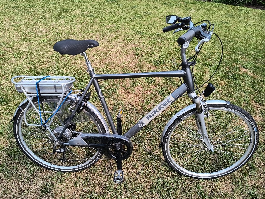 Dames en Heren Bikkel achterwielaandrijving DEORE, Zo goed als nieuw, 50 km per accu of meer, 55 tot 59 cm, Ophalen