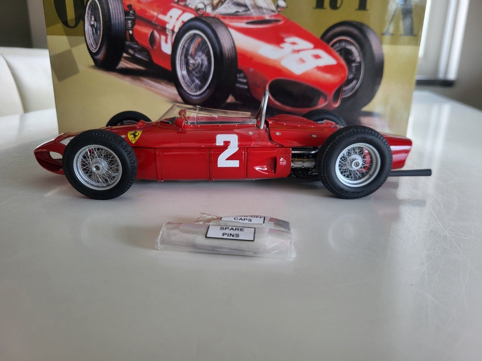 1:18 Exoto Ferrari 156 F1 "Sharknose" Exoto XS!, Hobby en Vrije tijd, Modelauto's | 1:18, Kyosho, Auto, Autoart, Ophalen of Verzenden