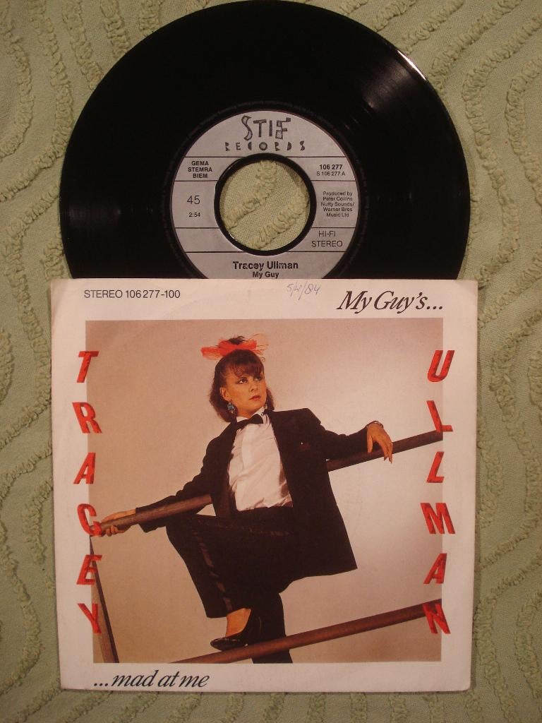 Tracey Ullman 7" Vinyl Single: ‘My guy’ (Duitsland), 7 inch, Single, Ophalen of Verzenden, Zo goed als nieuw