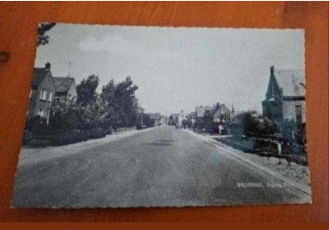 Oude Ansichtkaart Bruinisse - Ingang Dorp, Verzamelen, Ophalen of Verzenden, Voor 1920, Gelopen, Zeeland