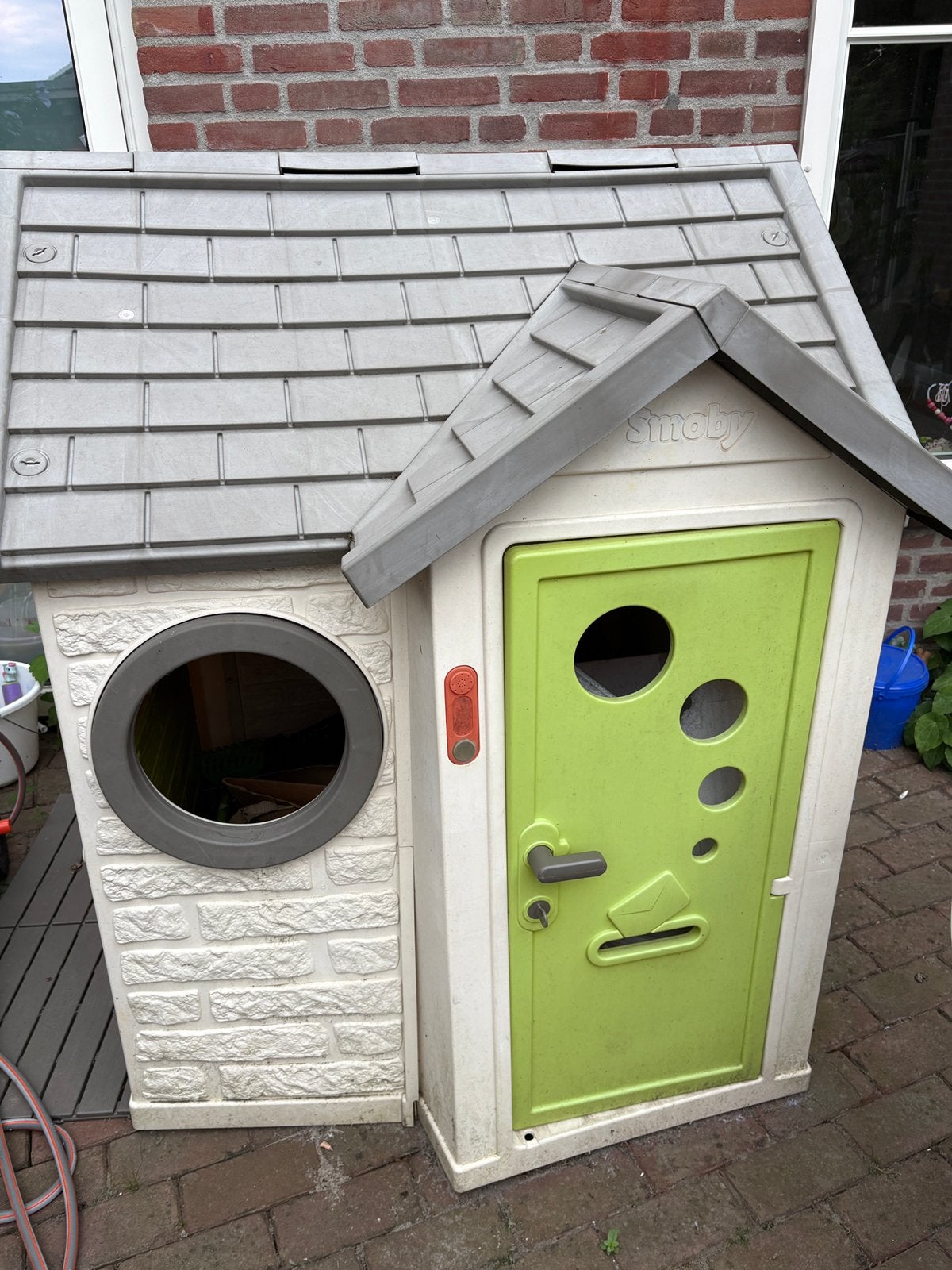 Speelhuis smoby, Ophalen, Zo goed als nieuw, Kunststof