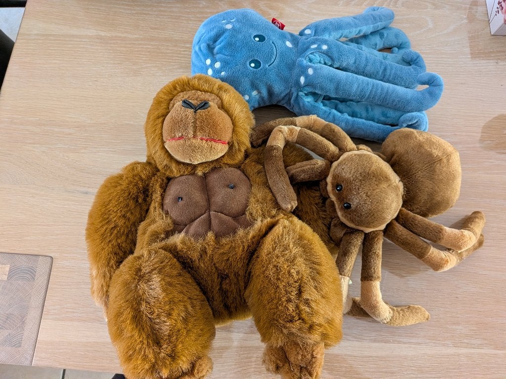 Jungle aap spin octopus, Overige karakters, Ophalen of Verzenden, Zo goed als nieuw, Overige typen