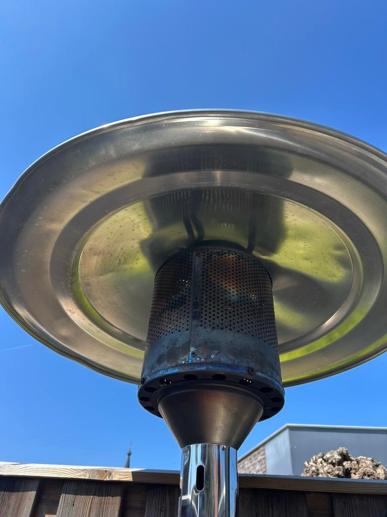 Gebruikte terras heater excl gas, Verzenden, Zo goed als nieuw