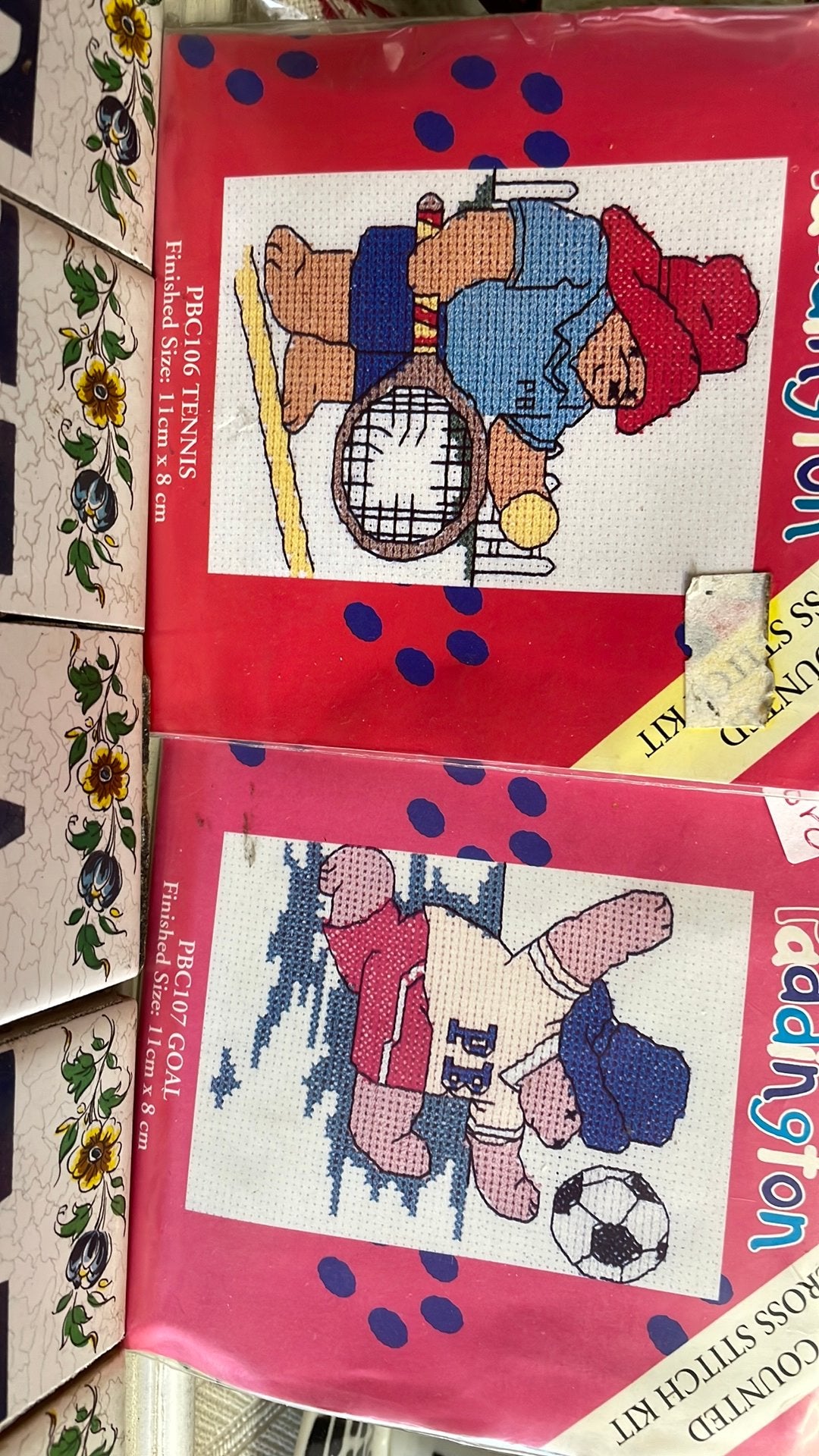 2 x beertje paddington borduurpakket, Ophalen of Verzenden, Nieuw, Borduurpakket