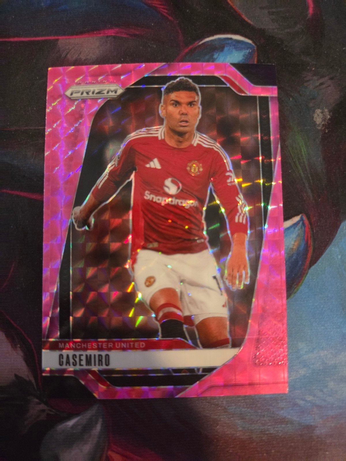 Panini Prizm Casemiro Manchester United Voetbalkaart, Ophalen of Verzenden
