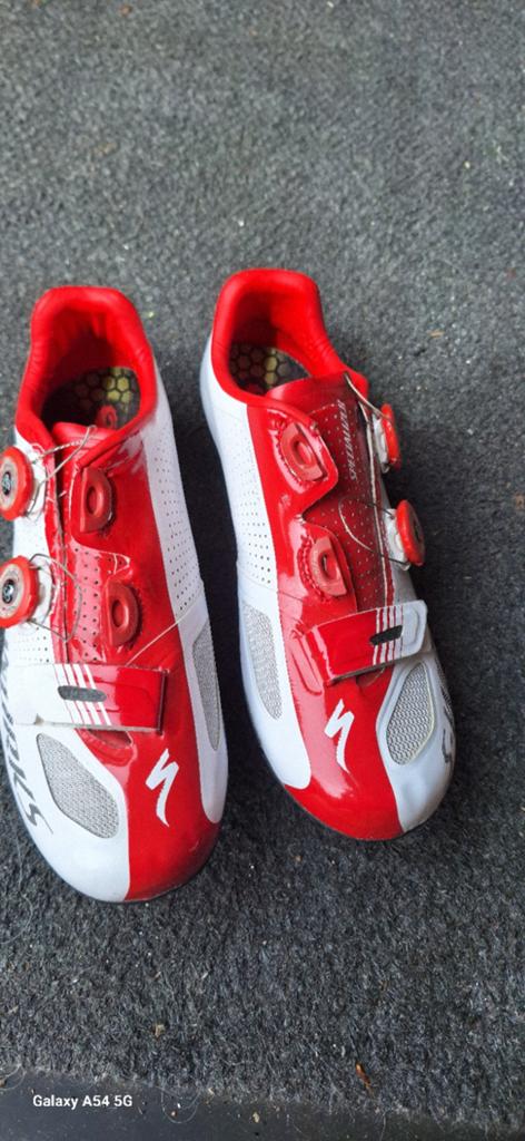 S-WORKS fietsschoenen, Ophalen