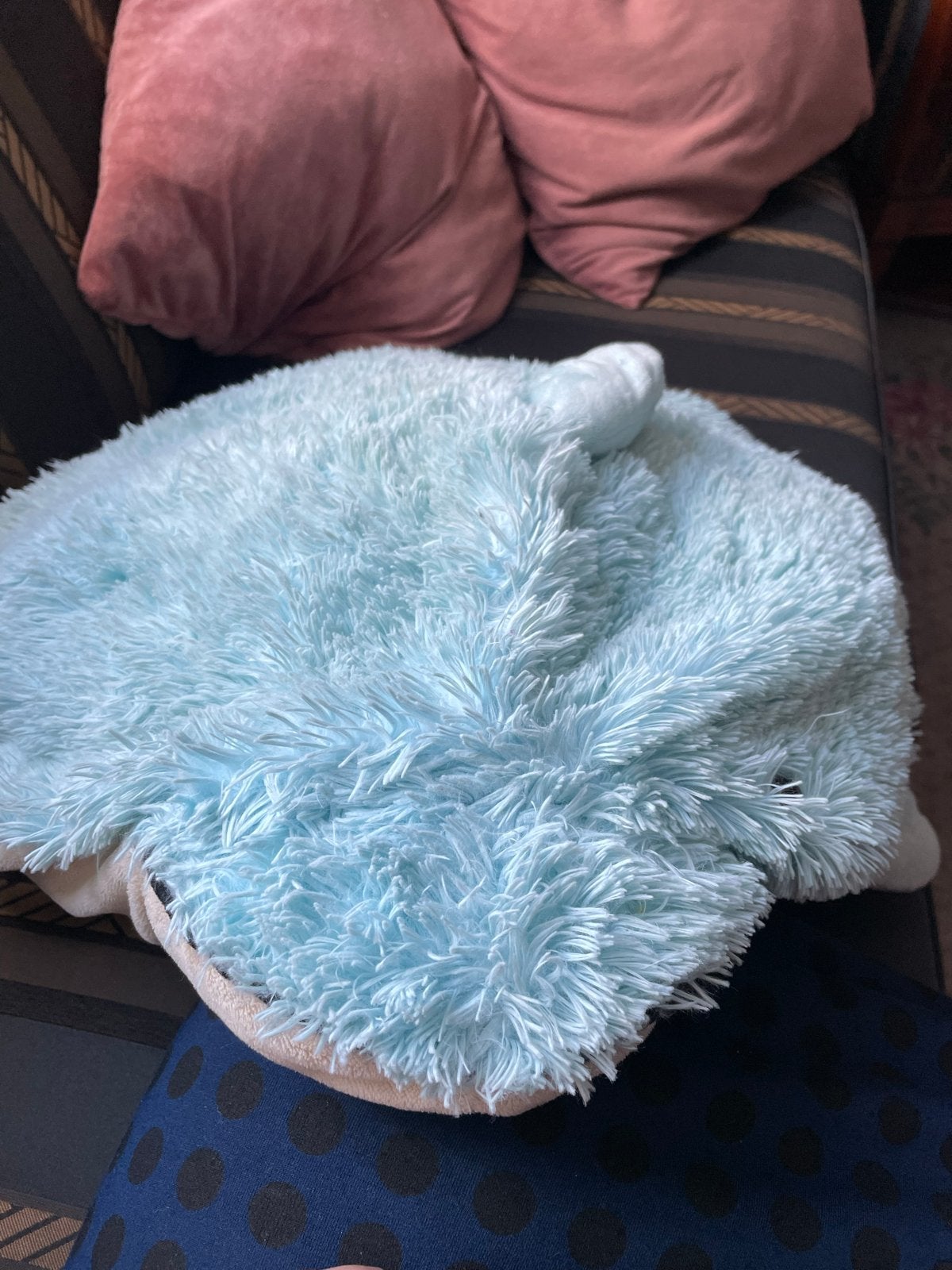 Pillow Pet Dolfijn - Knuffel en Kussen in één!, Ophalen of Verzenden, Gebruikt, Blauw, Overige typen
