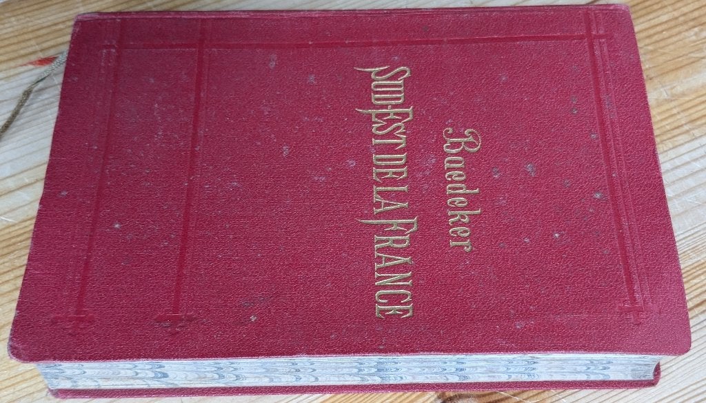 Baedeker Sud-Est de la France. Manuel du Voyageur, 1910, Europa, Ophalen of Verzenden, Reisgids of -boek, Karl Baedeker