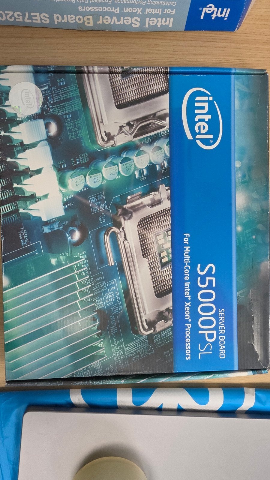 Intel S5000PSL Server Moederbord voor Xeon vintage seald, Computers en Software, Ophalen, Nieuw, Intel, LGA771