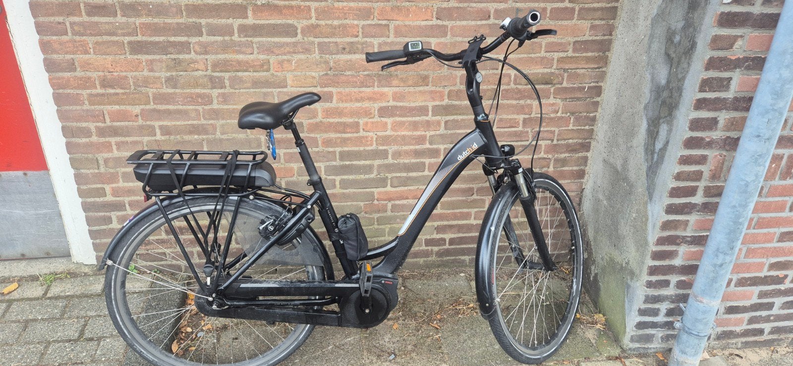 Elektrische Dutch id Cruise N7 D58 Zwart, Nieuw, 51 tot 55 cm, 50 km per accu of meer, Ophalen