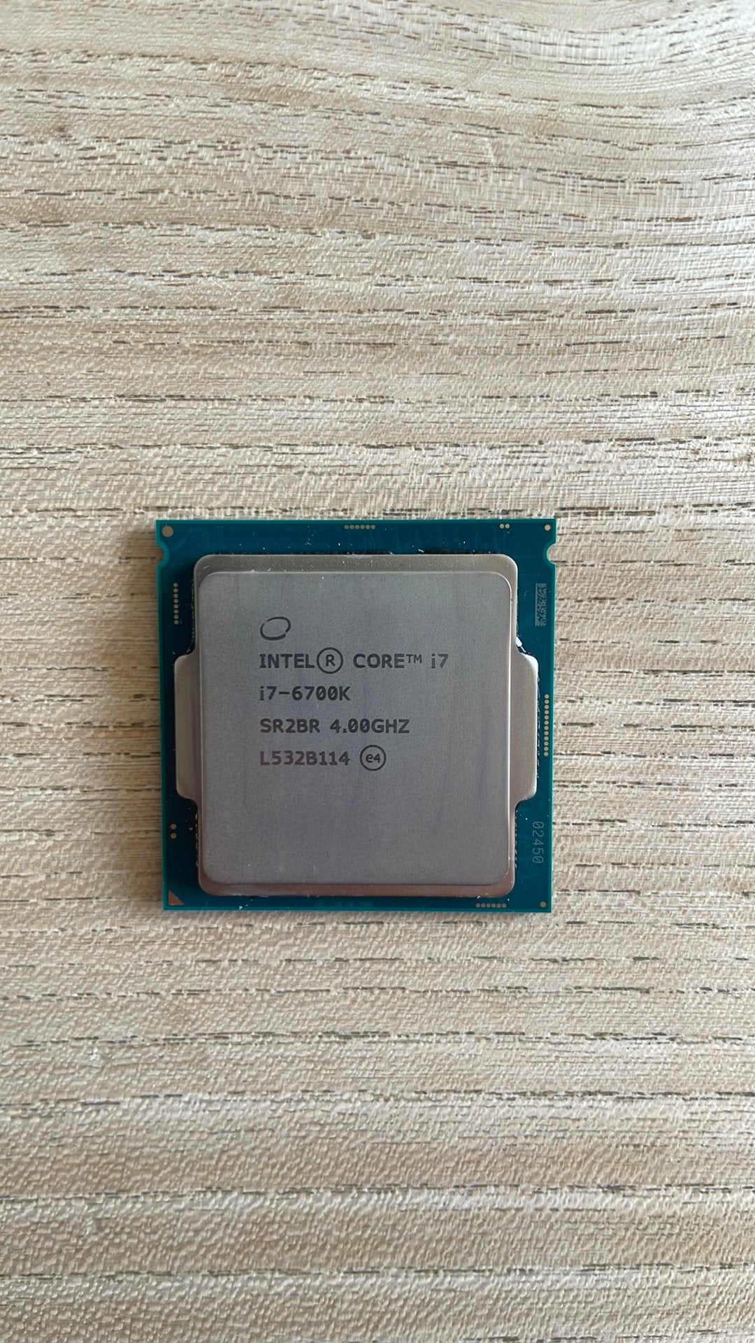 Intel i7-6700k processor, Computers en Software, Processors, Ophalen of Verzenden, Zo goed als nieuw, 4 Ghz of meer