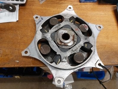 Demperplaat Volvo Penta D-42755, Niet ingevuld, Gebruikt, Niet ingevuld, Niet ingevuld