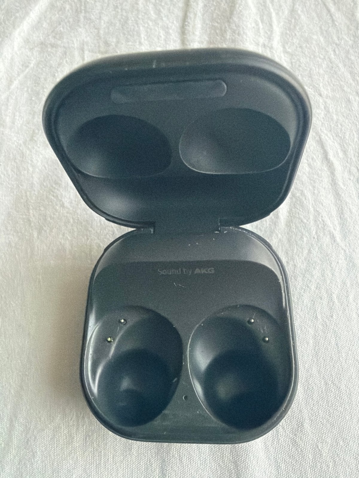 Samsung Galaxy Buds Oplaadcase Zwart (ZONDER OORDOPJES), In-ear, Gebruikt, Draadloos opladen, Ophalen of Verzenden