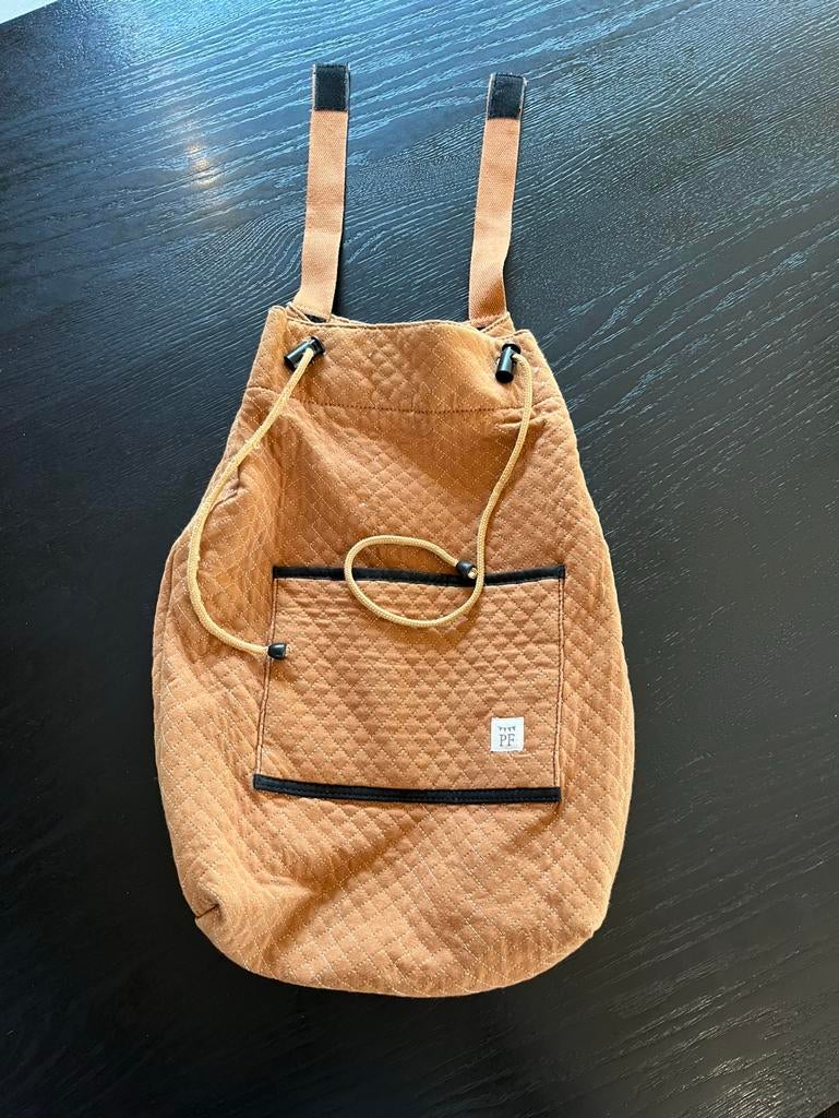 Boxzak speelzak box opbergzak petit filippe cognac kleur, Kinderen en Baby's, Ophalen, Zo goed als nieuw