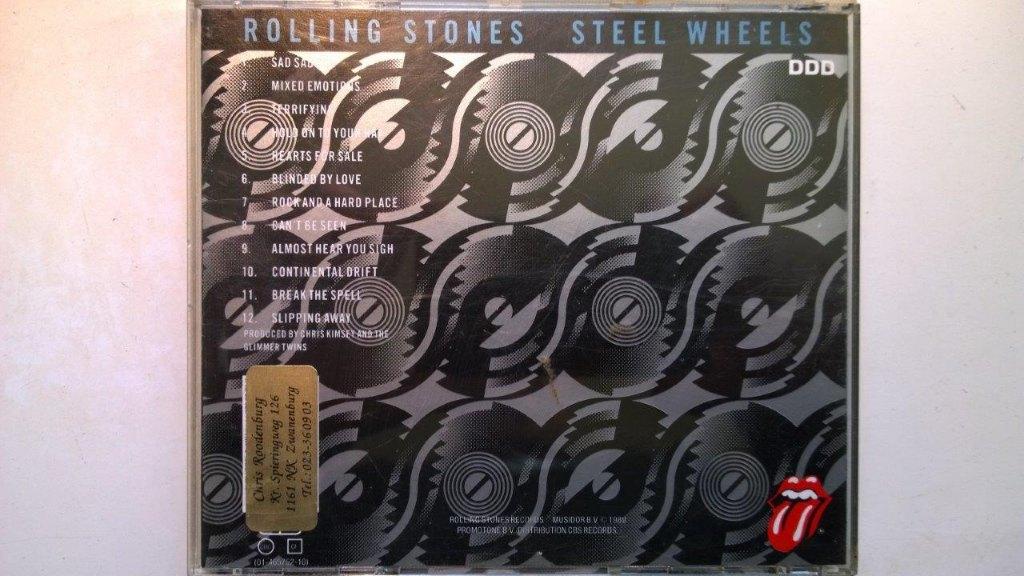 Rolling Stones - Steel Wheels, Ophalen of Verzenden, Zo goed als nieuw, Poprock
