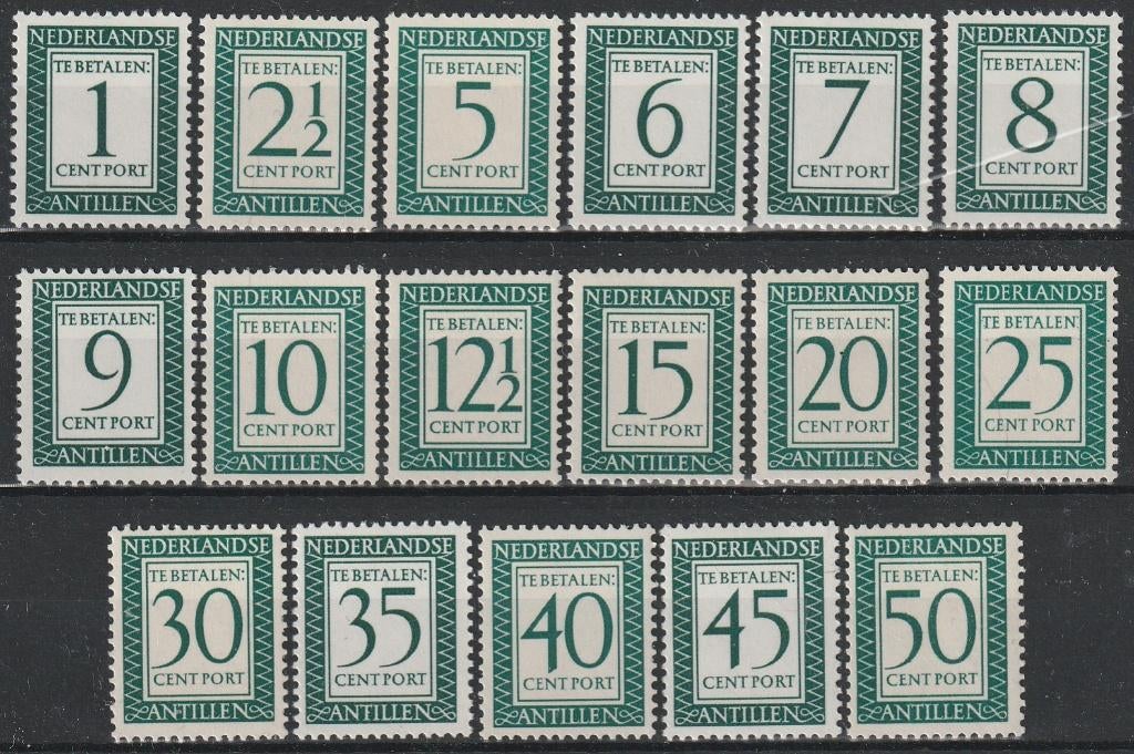 Curaçao NVPH P44/60a postfris, Ophalen of Verzenden, Postfris