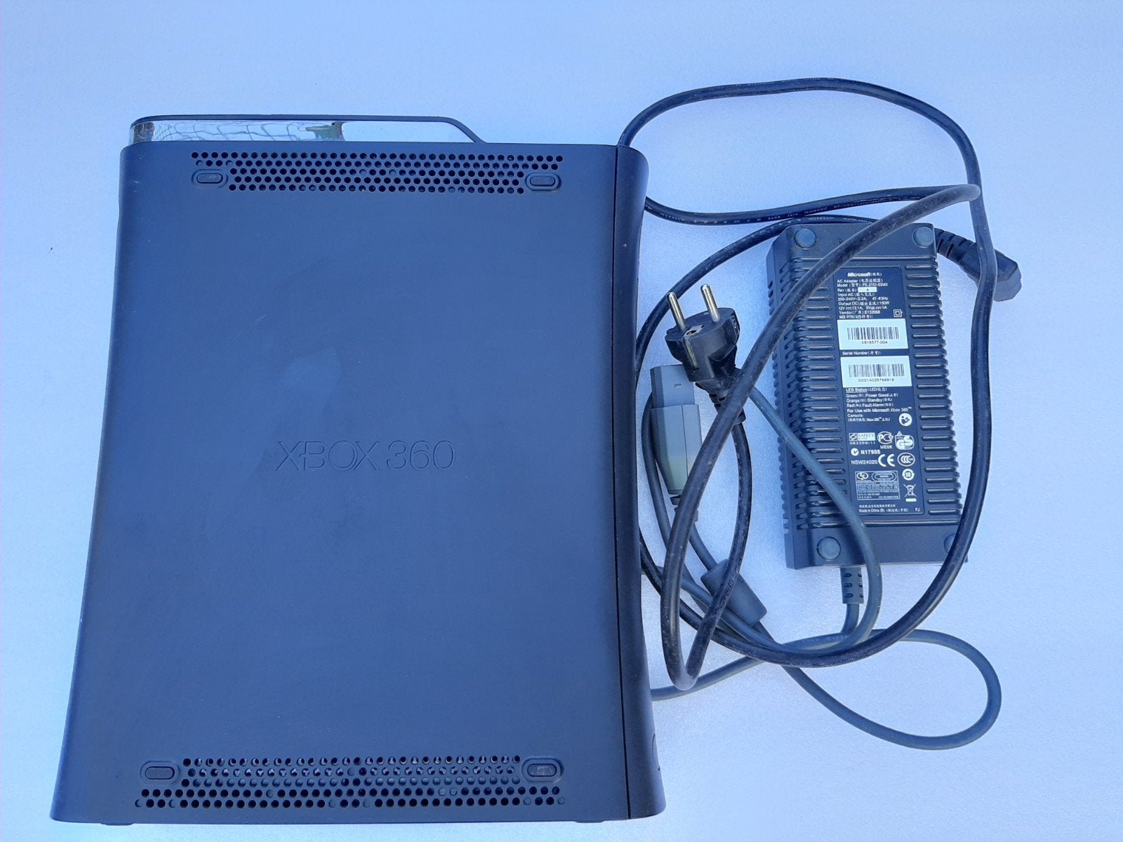 Xbox 360 Elite 120GB HDD - Niet getest, 360 Elite of Super Elite, Ophalen of Verzenden, Zonder controller, Niet werkend