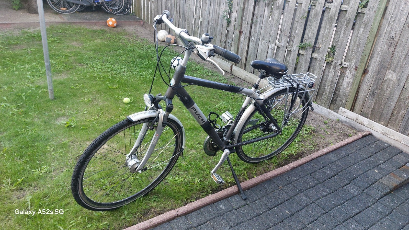 Puch fiets met versnellingen en bagagedrager, Ophalen of Verzenden, Gebruikt, Overige merken
