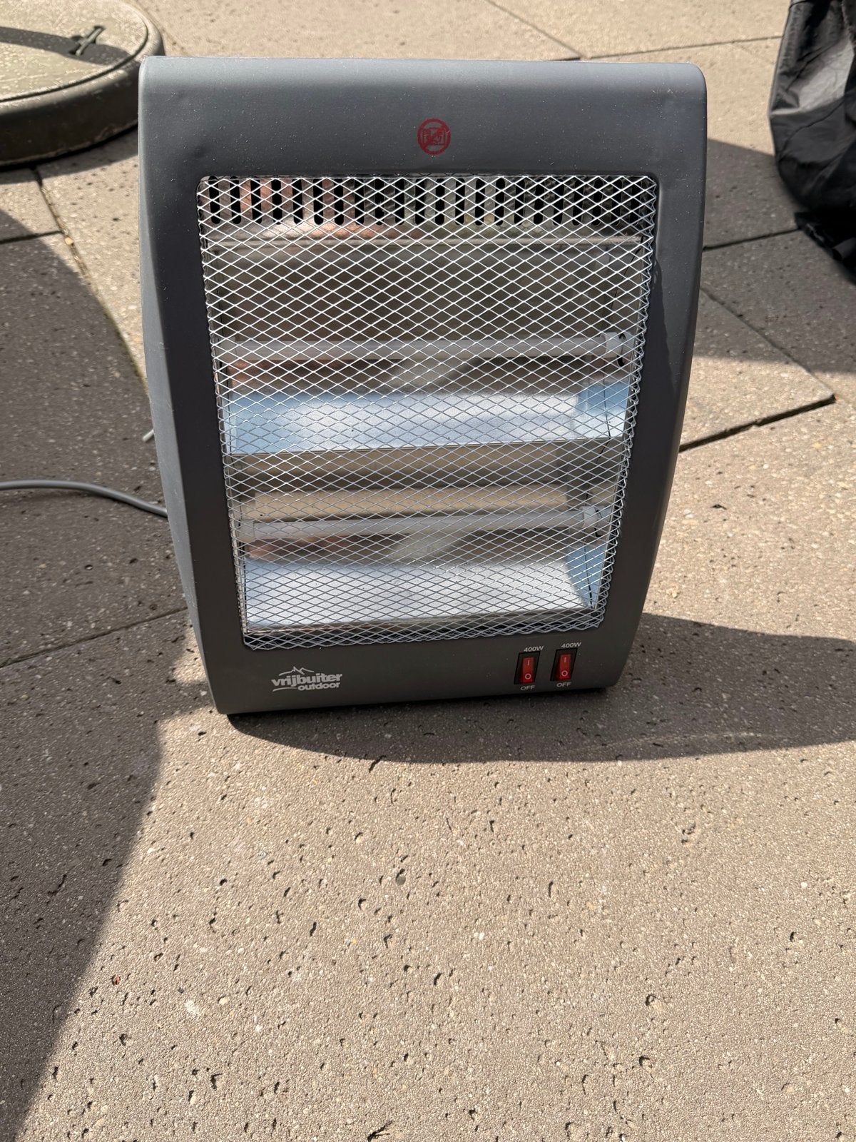 Compacte camping kachel 2x 400W - Ideaal voor onderweg, Ophalen of Verzenden, Gebruikt