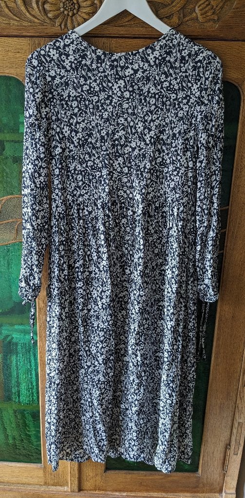 Maxi jurk Tom Tailor Denim maat M, Maat 38/40 (M), Blauw, Ophalen of Verzenden, Zo goed als nieuw