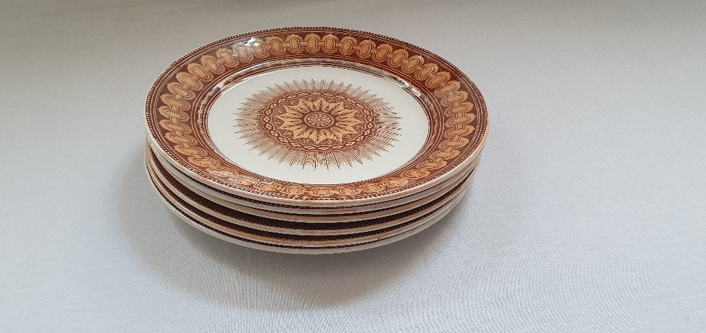 6x Bali borden Societe Ceramique, Ophalen of Verzenden