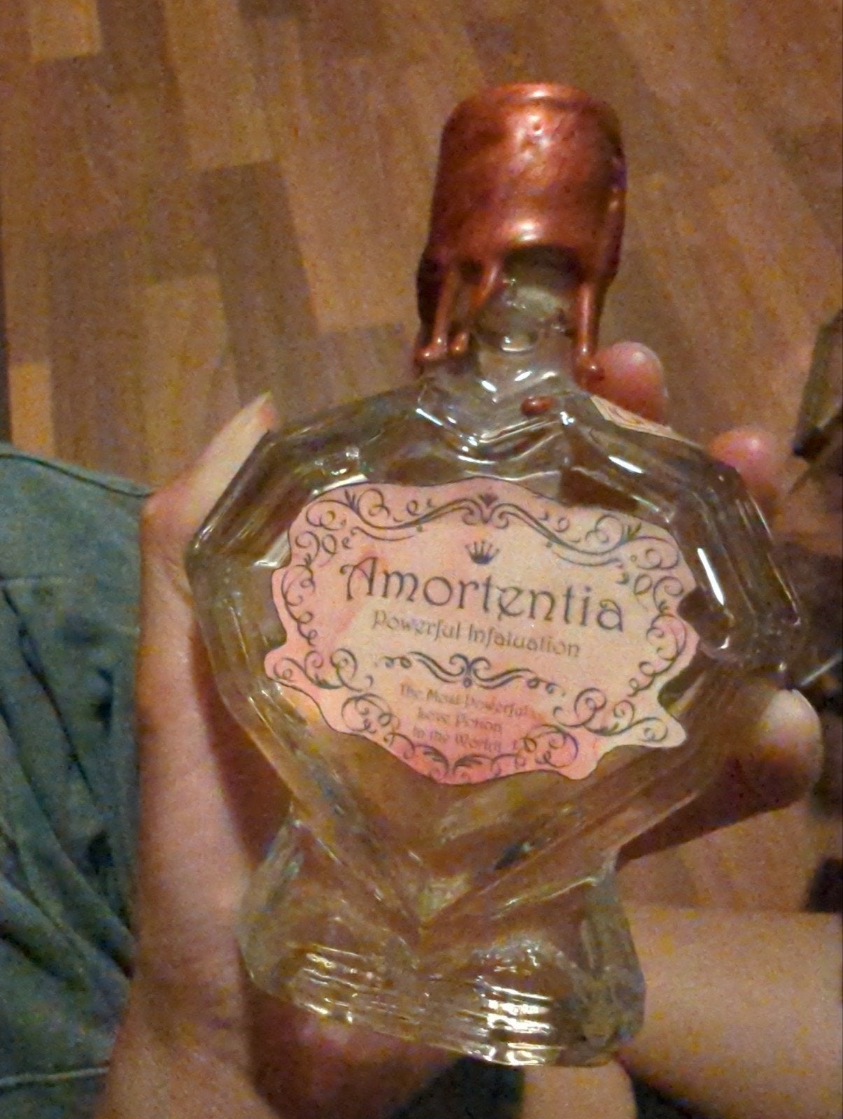 Harry Potter Amortentia Bottle, Ophalen of Verzenden, Zo goed als nieuw, Overige typen