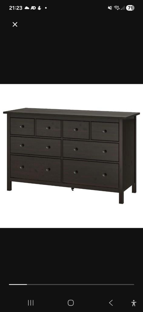 Ikea Hemnes lade kast, Huis en Inrichting, Kasten | Ladekasten, Gebruikt, 5 laden of meer, 150 tot 200 cm, Ophalen of Verzenden