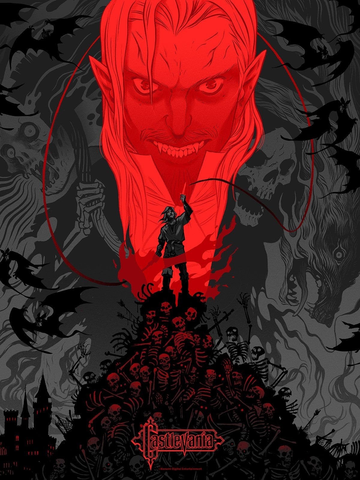 castlevania, Ophalen of Verzenden, Zo goed als nieuw, A1 t/m A3, Film en Tv