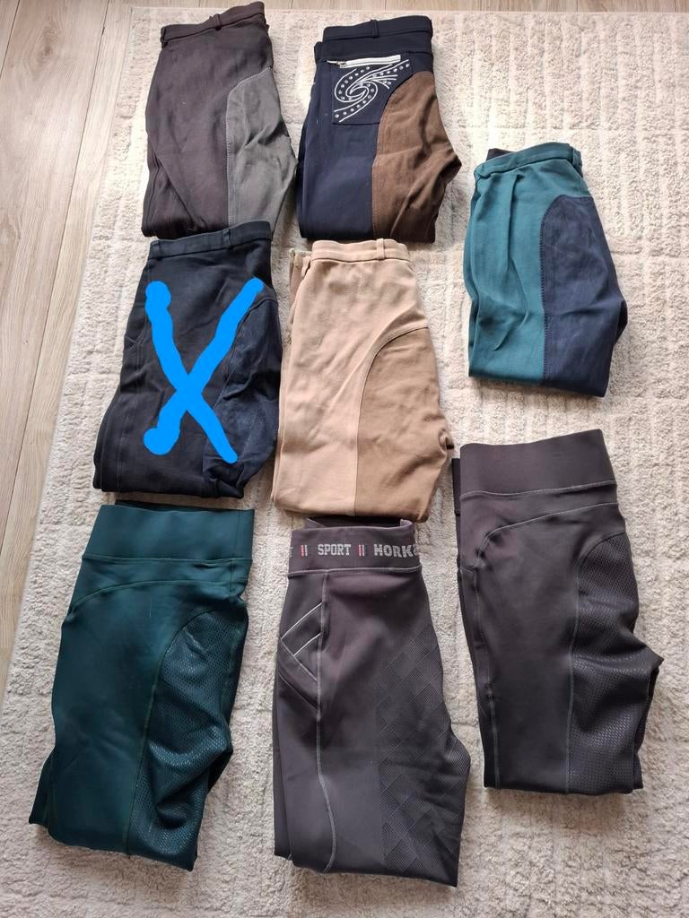 Diverse paardrijbroeken 46, Dieren en Toebehoren, Paardrijkleding, Onderkleding, Dressuur, Ophalen of Verzenden