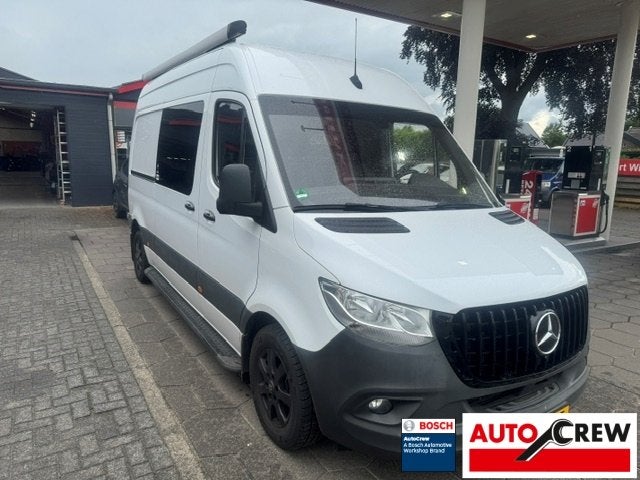 MERCEDES Sprinter GB 314 CDI L2 H2392/3500 MOTORSPORTBUS, Auto's, Parkeersensor, Gebruikt, 2000 kg, Wit
