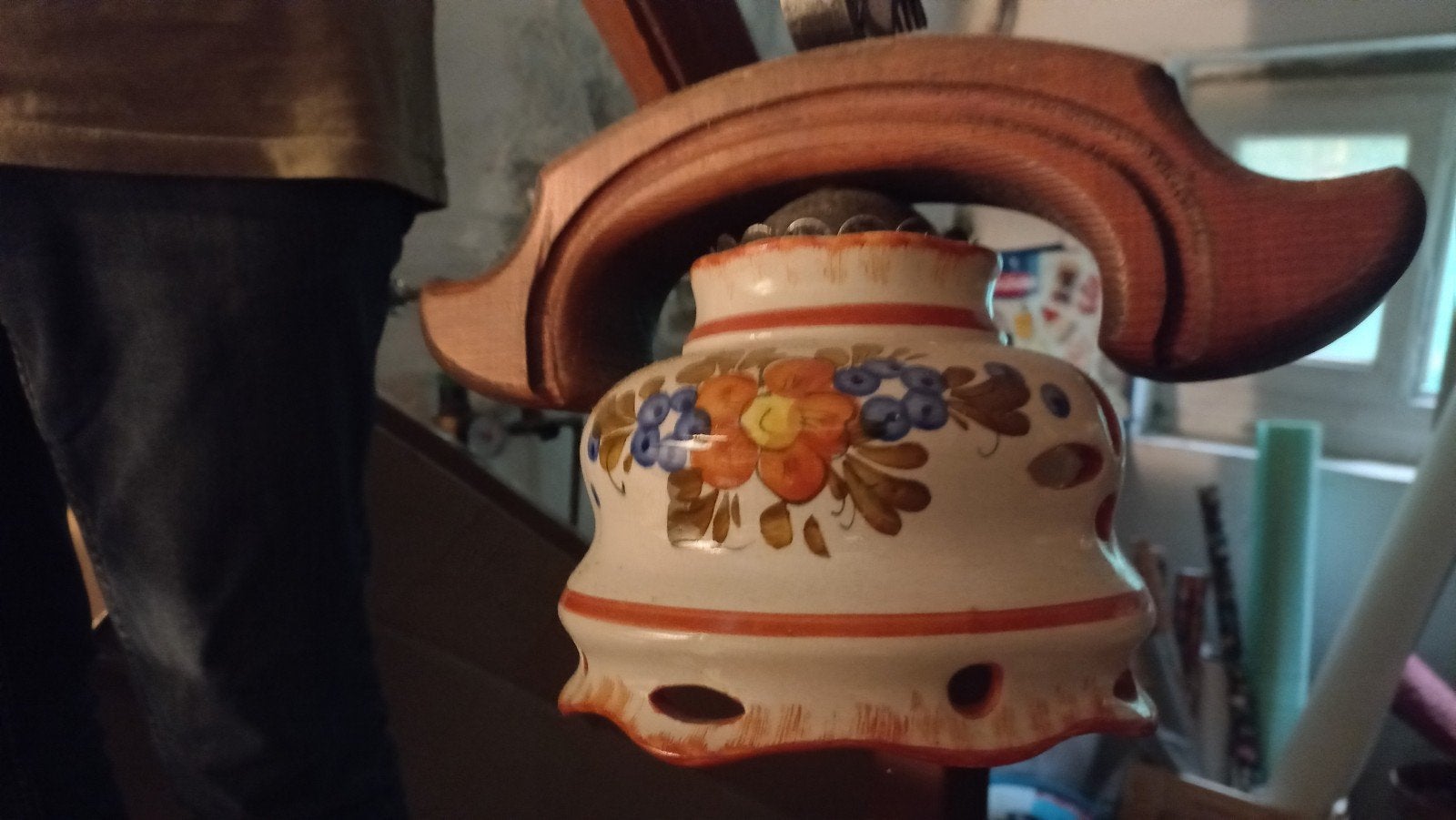 Hanglamp, Ophalen