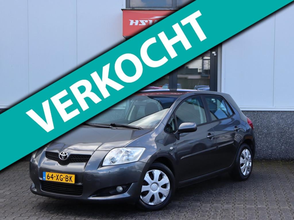 Toyota Auris 1.4-16V Sol airco 4-DEURS org NL, Auto's, Toyota, Voorwielaandrijving, 450 kg, Gebruikt, 4 cilinders