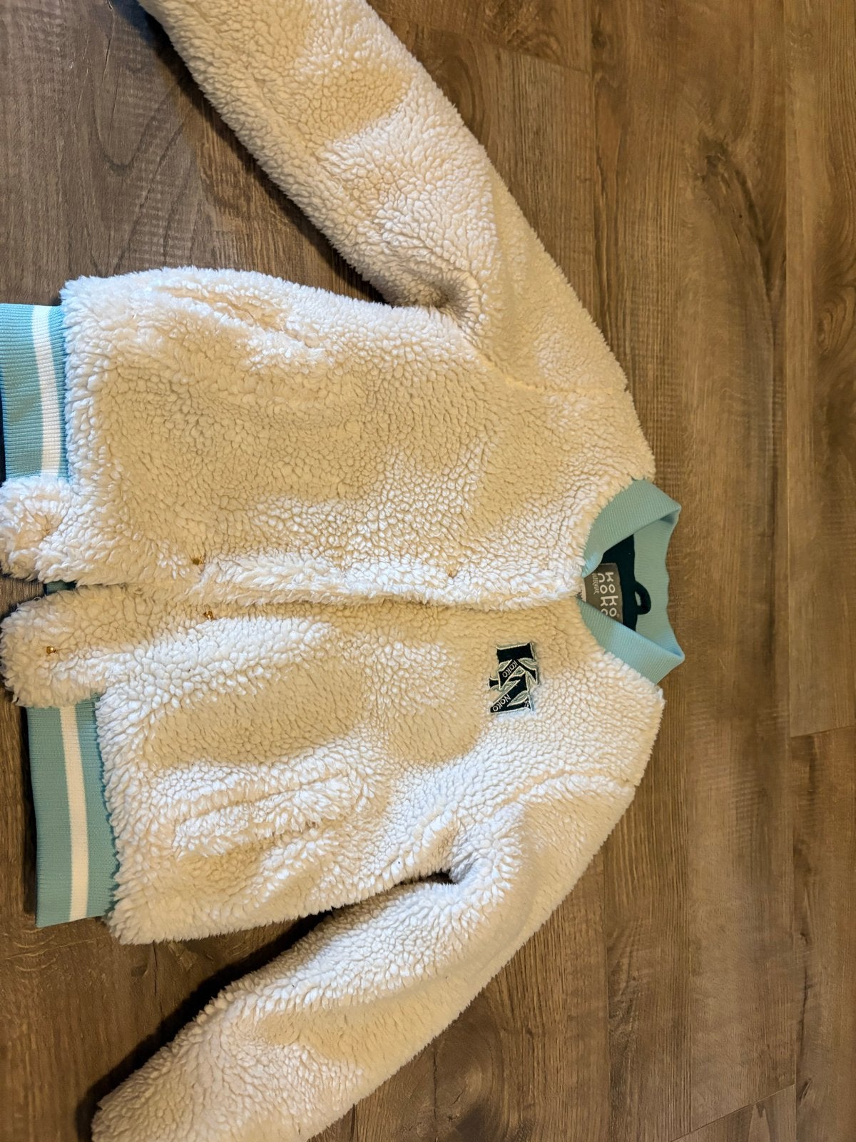 Koko Noko fleece jas maat 122, Ophalen of Verzenden, Zo goed als nieuw, Jongen of Meisje, Jas