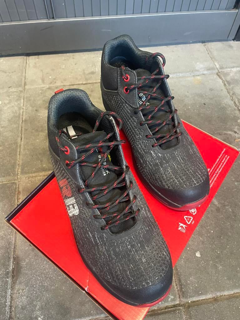 Te koop . Red bricks werkschoenen mt 53, Ophalen of Verzenden, Zo goed als nieuw, Zwart, Werkschoenen