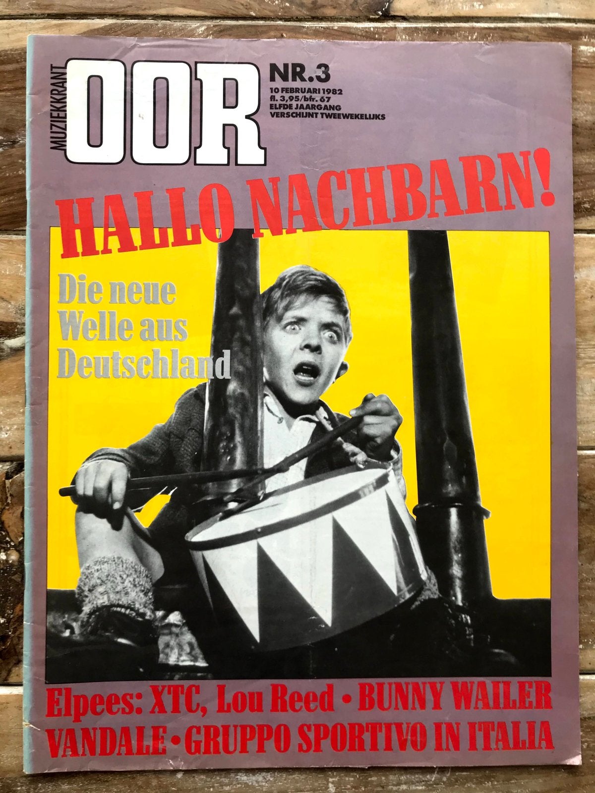 Muziekkrant OOR 1982 VANDALE Bunny Wailer FAD GADGET Yello, Ophalen of Verzenden, Zo goed als nieuw, Muziek, Film of Tv