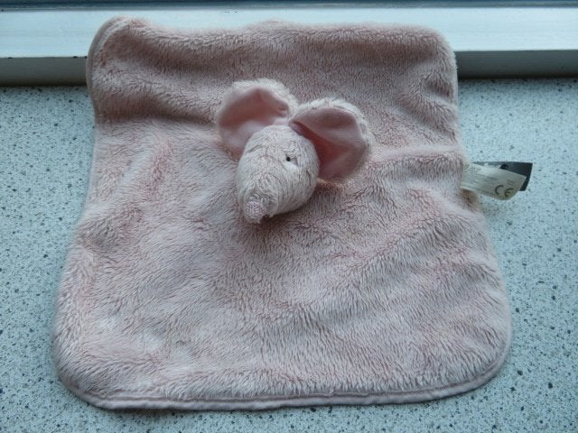 Knuffeldoek muis merk Baby's Only licht roze velours, Muis, Ophalen of Verzenden, Zo goed als nieuw, Met label