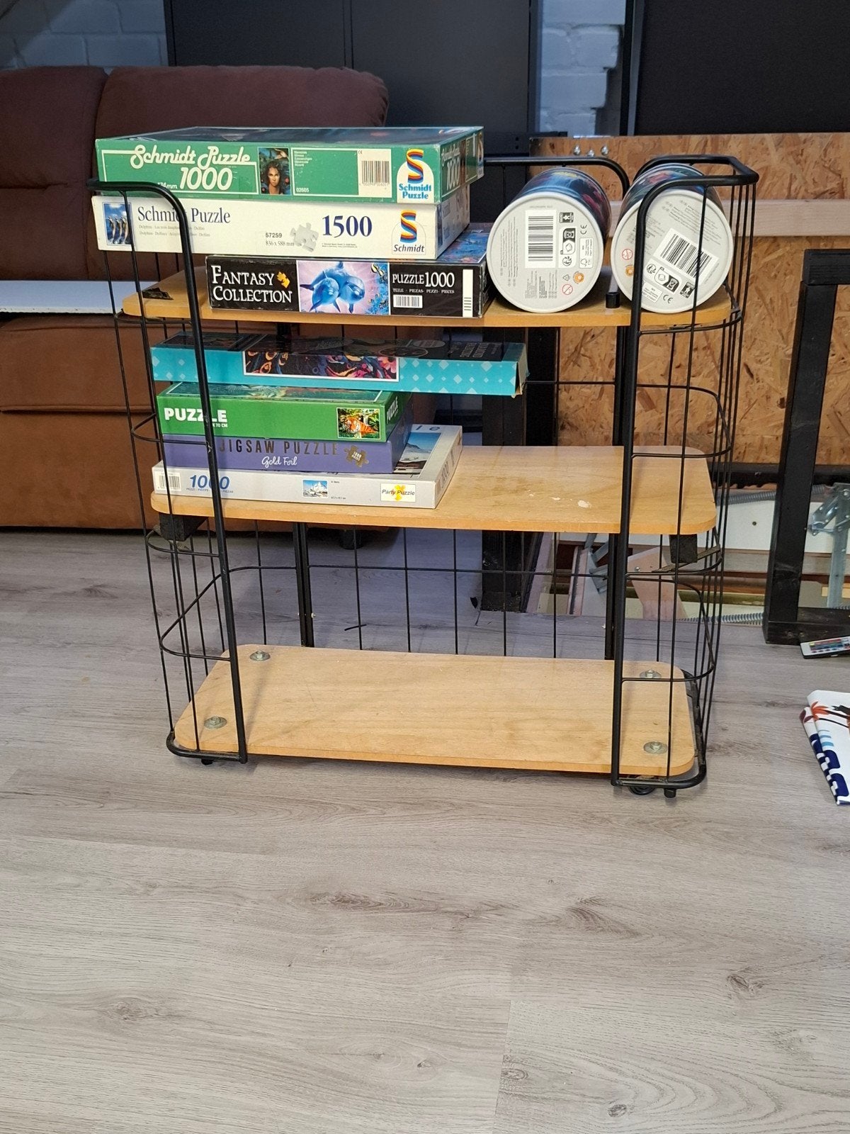 Bakkerswereld rek met 3 planken - Ophalen, Huis en Inrichting, Ophalen