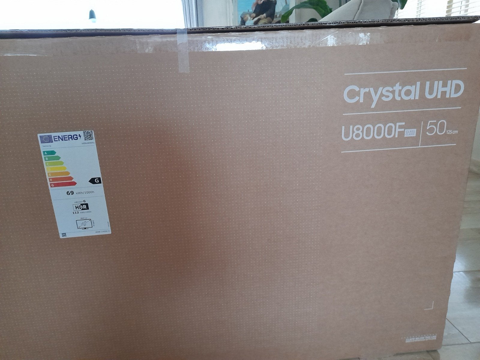 Samsung 50" Crystal UHD Smart TV U8090F (2025)