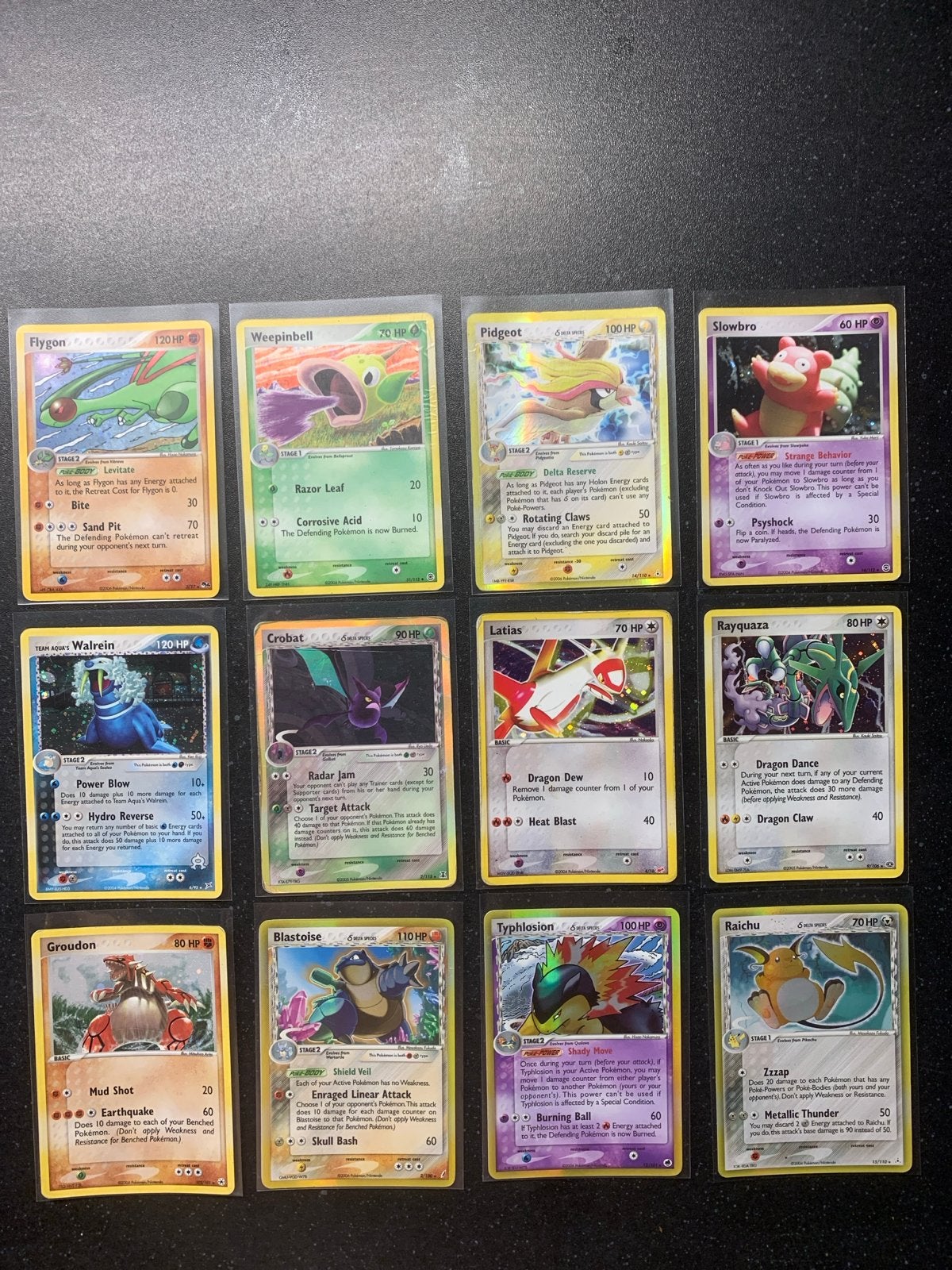 Zeldzame Pokémon kaarten collectie - 12 stuks, Ophalen of Verzenden, Gebruikt, Meerdere kaarten