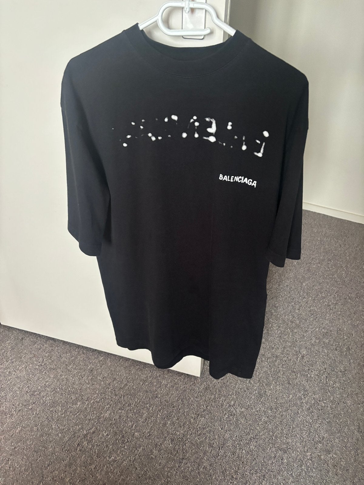 Balenciaga tshirt origineel, Ophalen of Verzenden, Zo goed als nieuw, Zwart