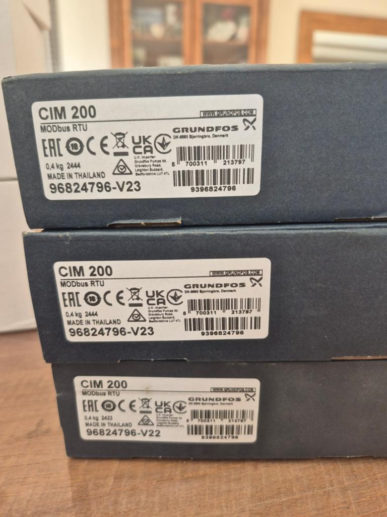 Grundfos CIM 200 Modbus RTU Communicatiemodule, Ophalen of Verzenden