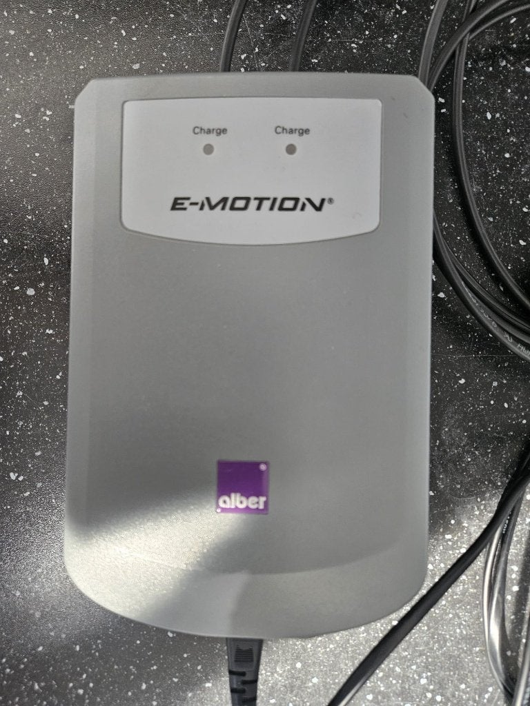 Alber e-motion M25 Acculader - Model PS4820 DEFECT, Ophalen of Verzenden, Gebruikt, Elektrische rolstoel