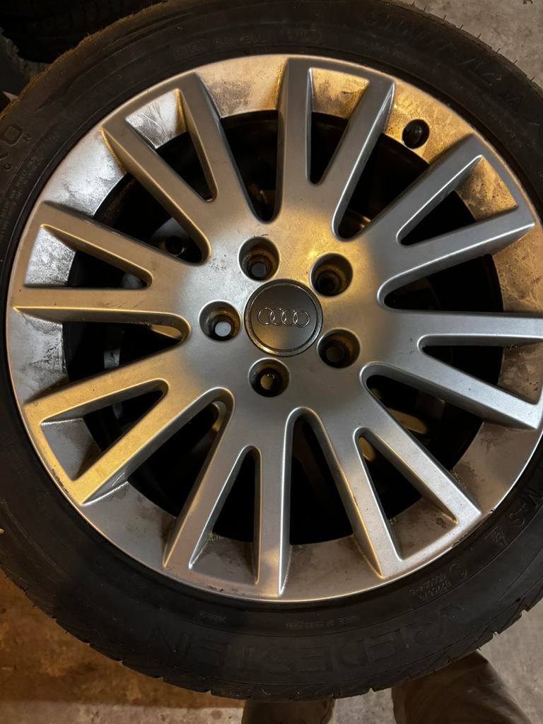 Audi velgen 225/50/R17, Ophalen