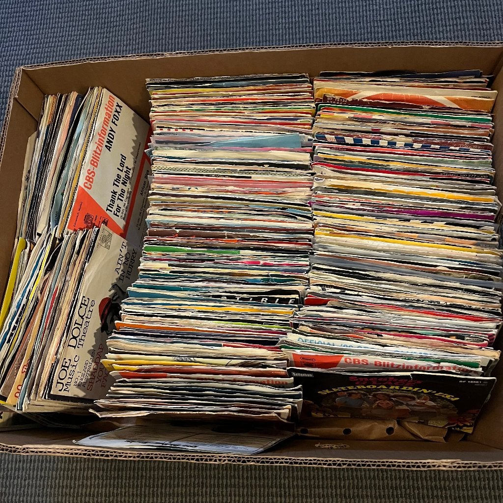 partij engelstalige singles, Cd's en Dvd's, Verzenden, Gebruikt, Pop